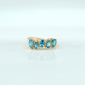The Second Glance Topaz Wave Ring