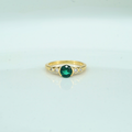 Main Character Emerald & Diamond Ring