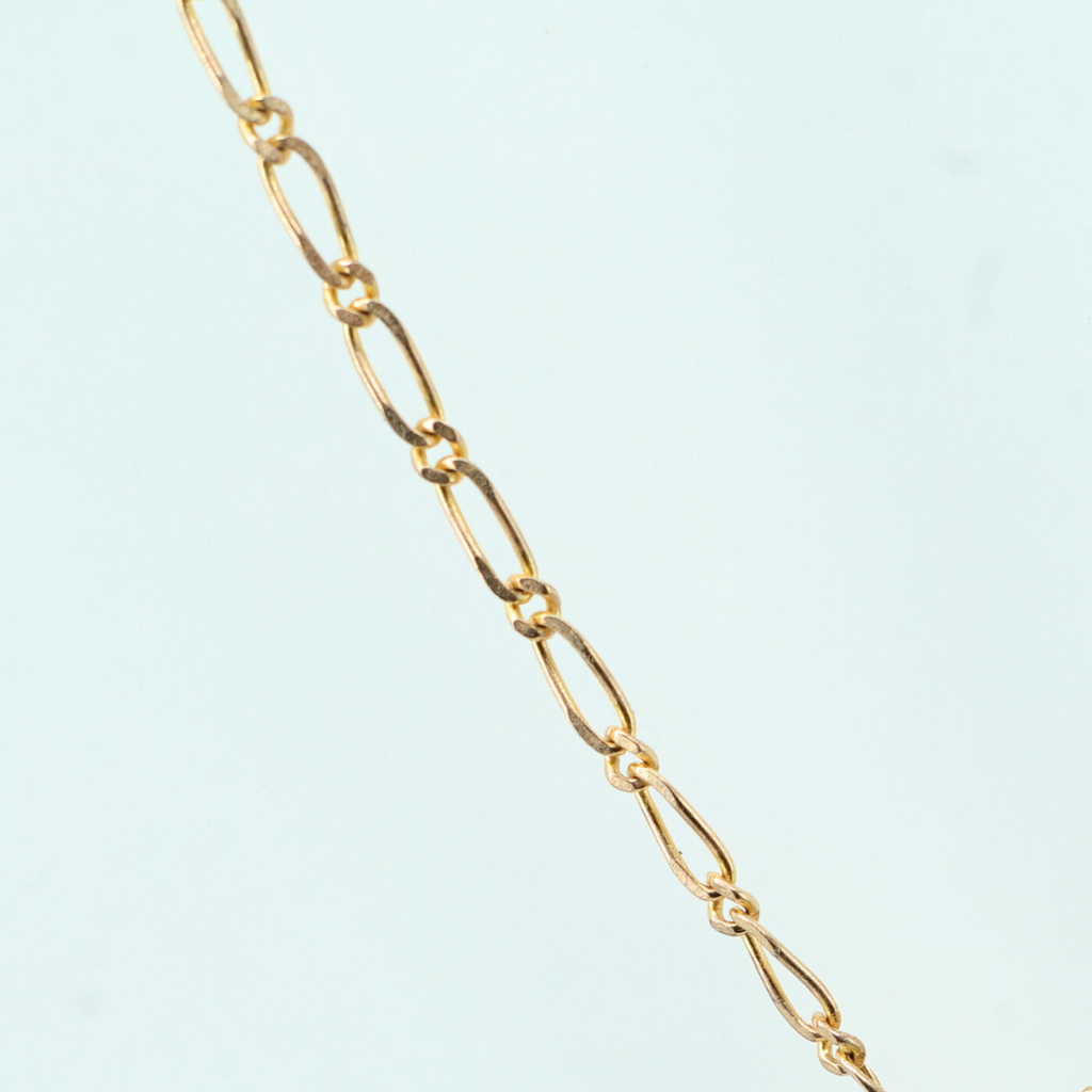 Fine Chain and Puffy Heart Pendant