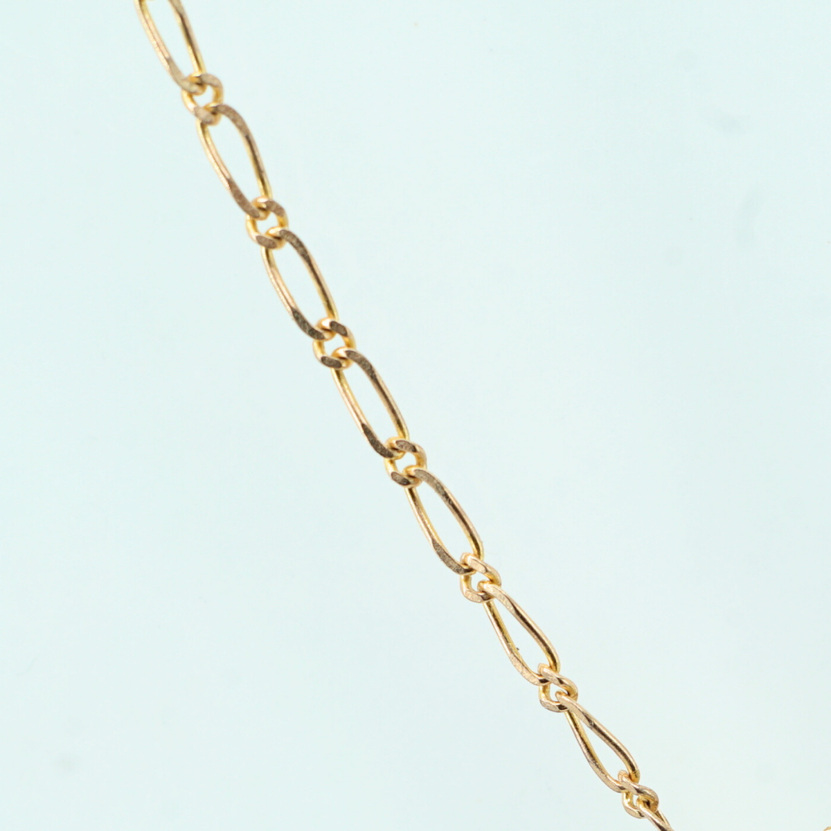 Fine Chain and Puffy Heart Pendant
