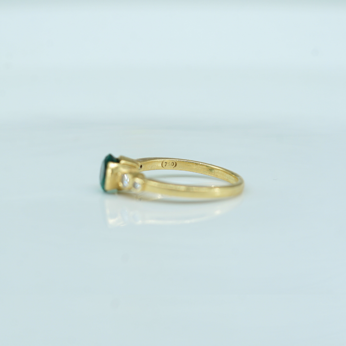 Emerald & Diamond Ring